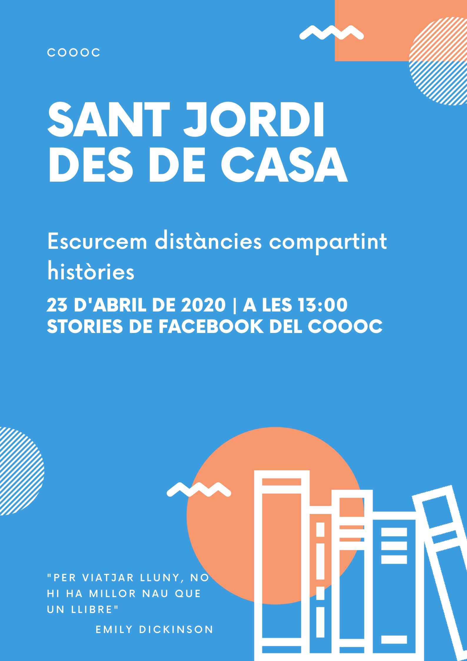 Sant Jordi des de casa